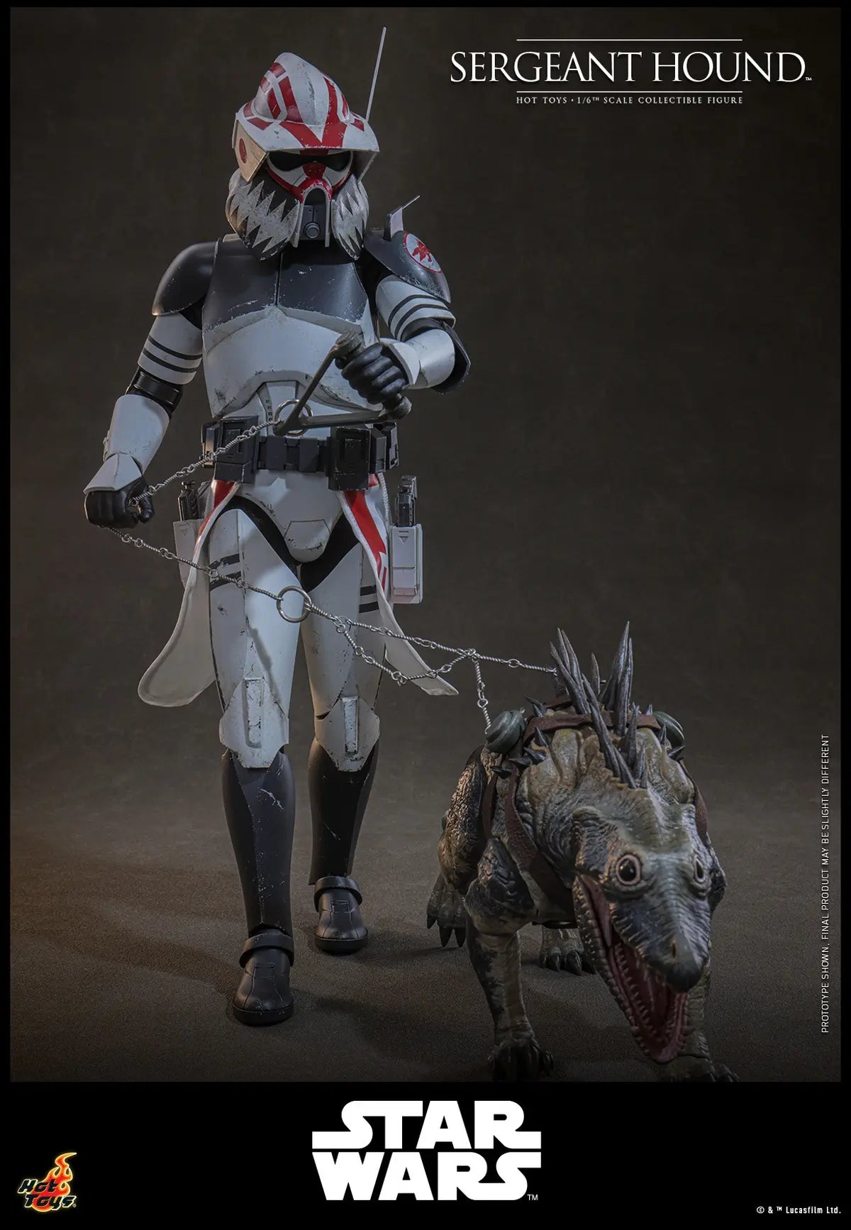 Hottoys - Sergeant Hound 1/6 Scale Collectible Figure TMS167 (Licensed)