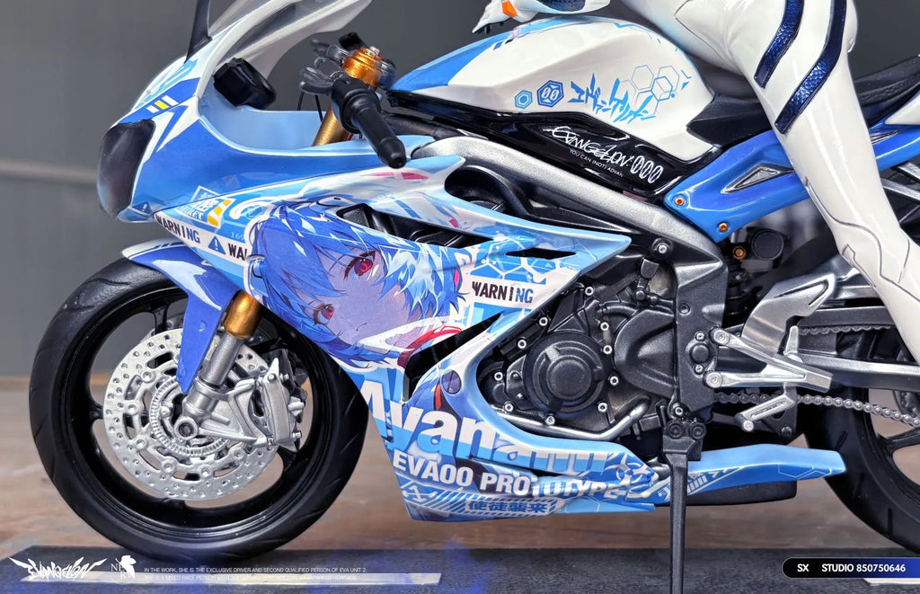 SX Studio - Neon Genesis Evangelion Motorcycle Girl Ayanami Rei