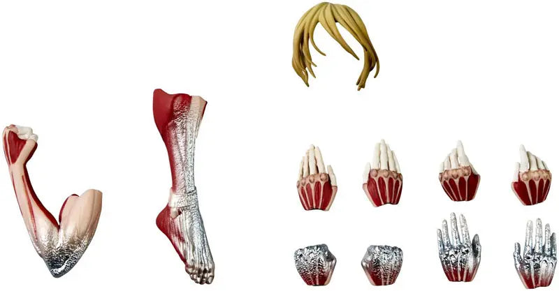 Kaiyodo - Revoltech Amazing Yamaguchi Attack on Titan Armored Titan & Female Titan (Licensed)