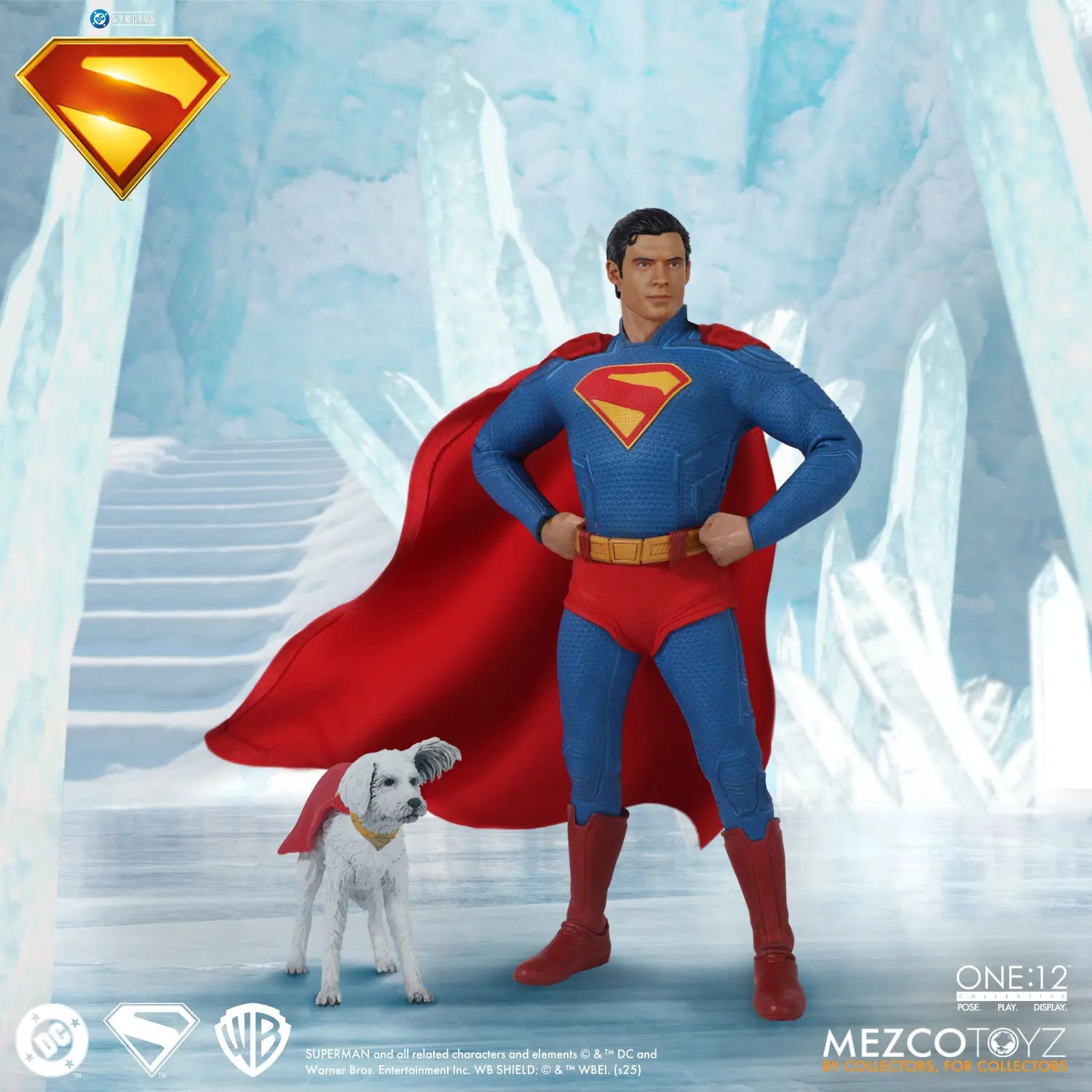 Mezco Studio - Superman (2025) One:12 Collective Superman Action Figure (Licensed)