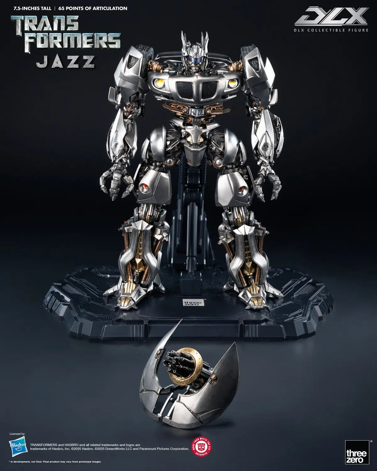 Threezero - Transformers DLX Jazz 3Z09000W0 3Z10460W0 (Licensed)