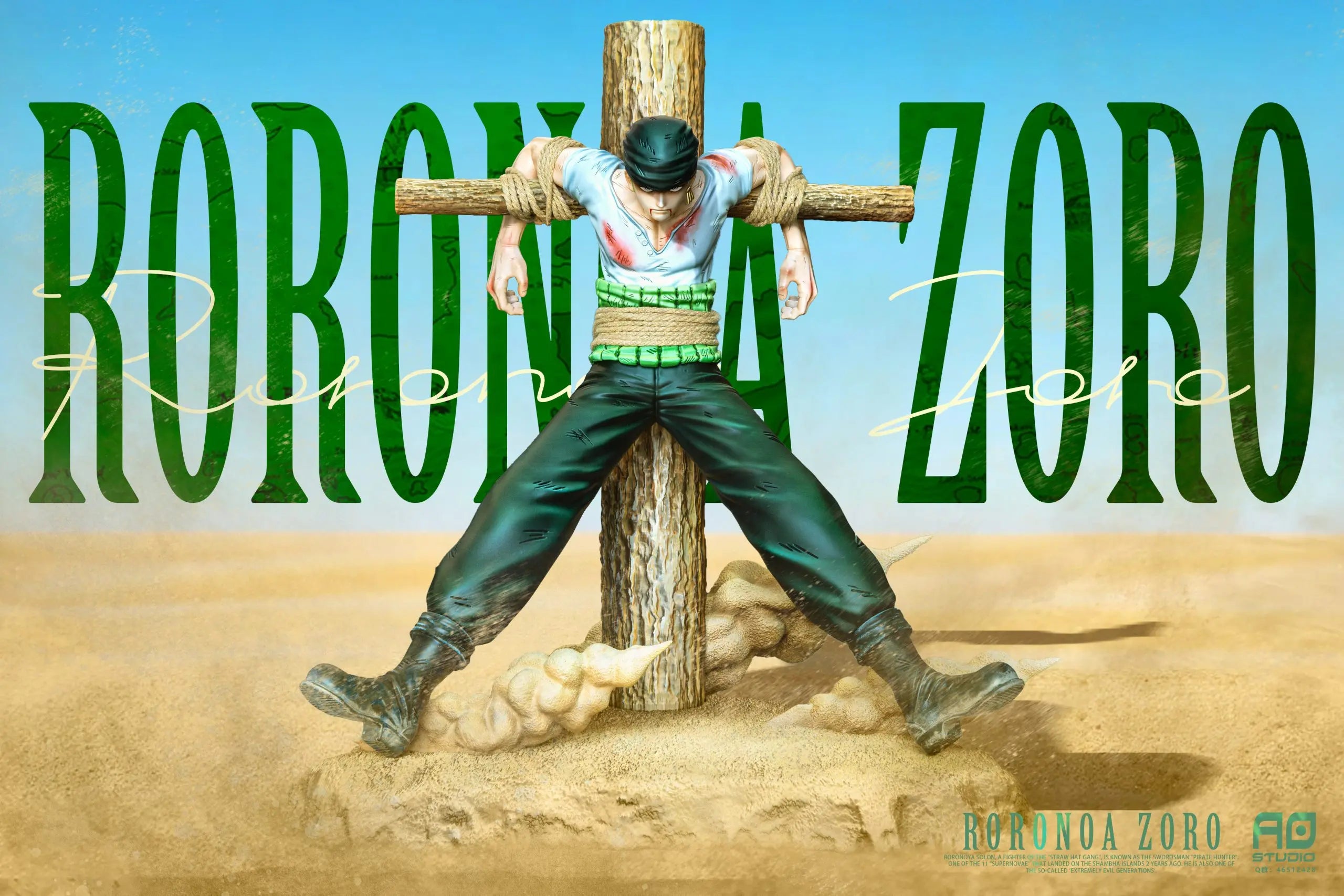 AO Studio - One Piece Pirate Series RORONOA ZORO