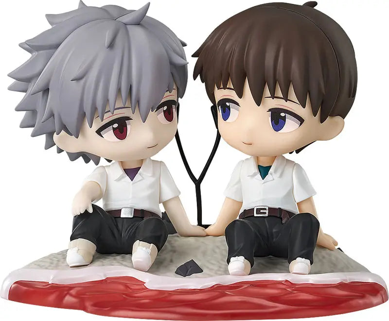 GSAS X GSC - Mini Memory Rebuild of Evangelion Shinji Ikari & Kaworu Nagisa Complete Figure (Licensed)