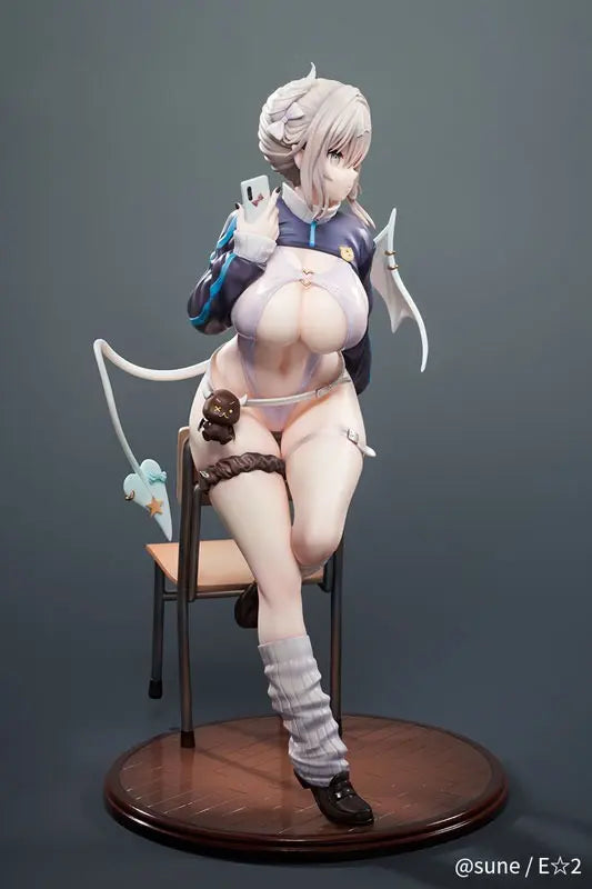 Hobby Chaton - Mukuchikei Gal Succubus Yuki Shinomiya Illustrated by sune 16 Complete Figure (Licensed)