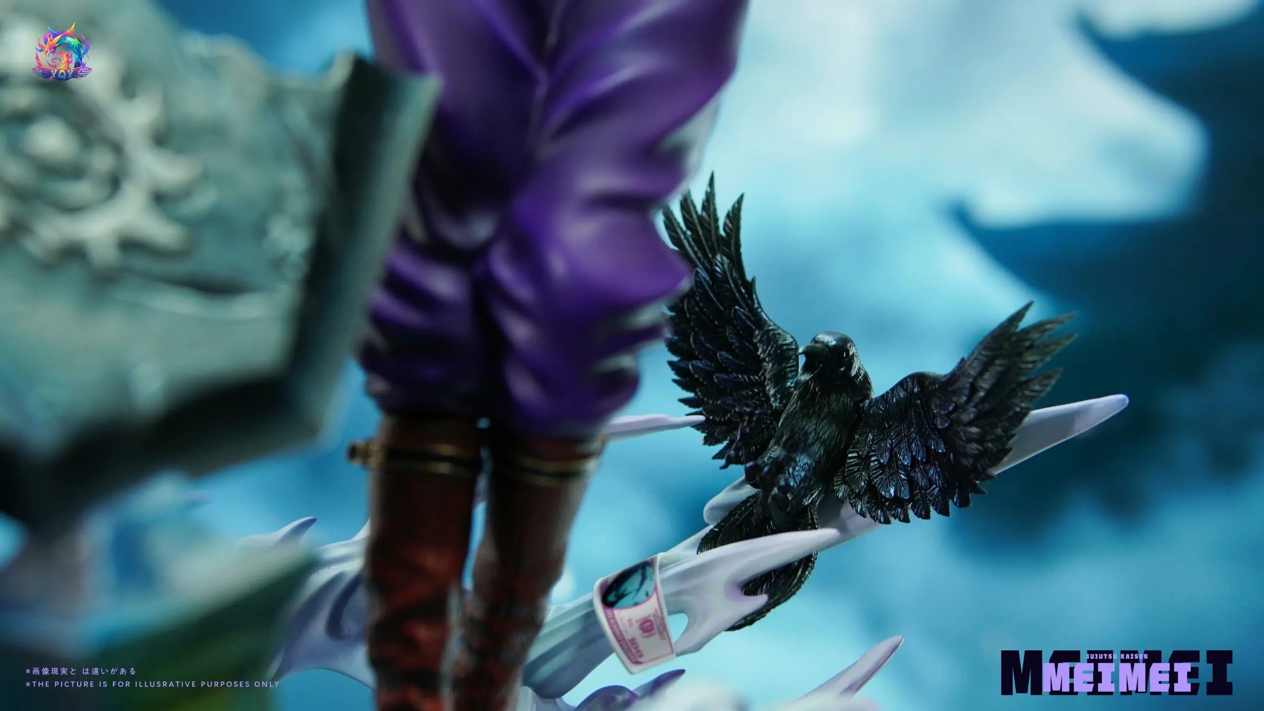 YQY Studio - Jujutsu Kaisen The White-Haired Axe Wielding Woman Mei Mei