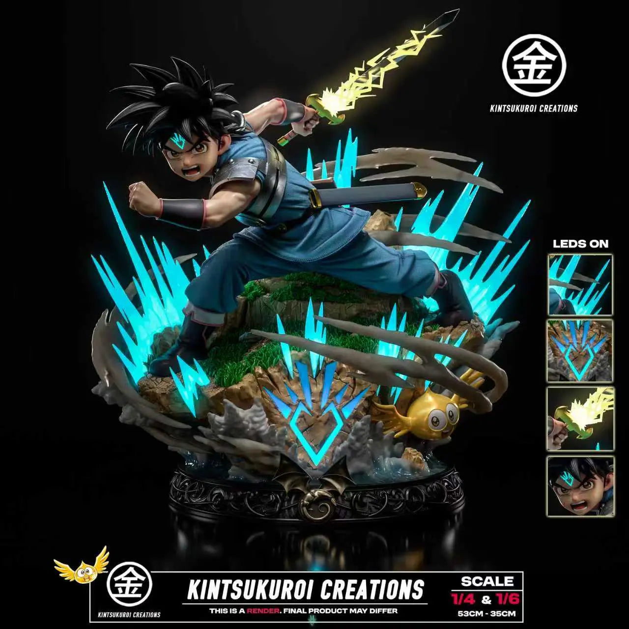 KINTSUKUROI Studio - Dragon Quest Adventure of Dai DRAGON QUEST ADVENTURE OF DAI 1/6 SCALE