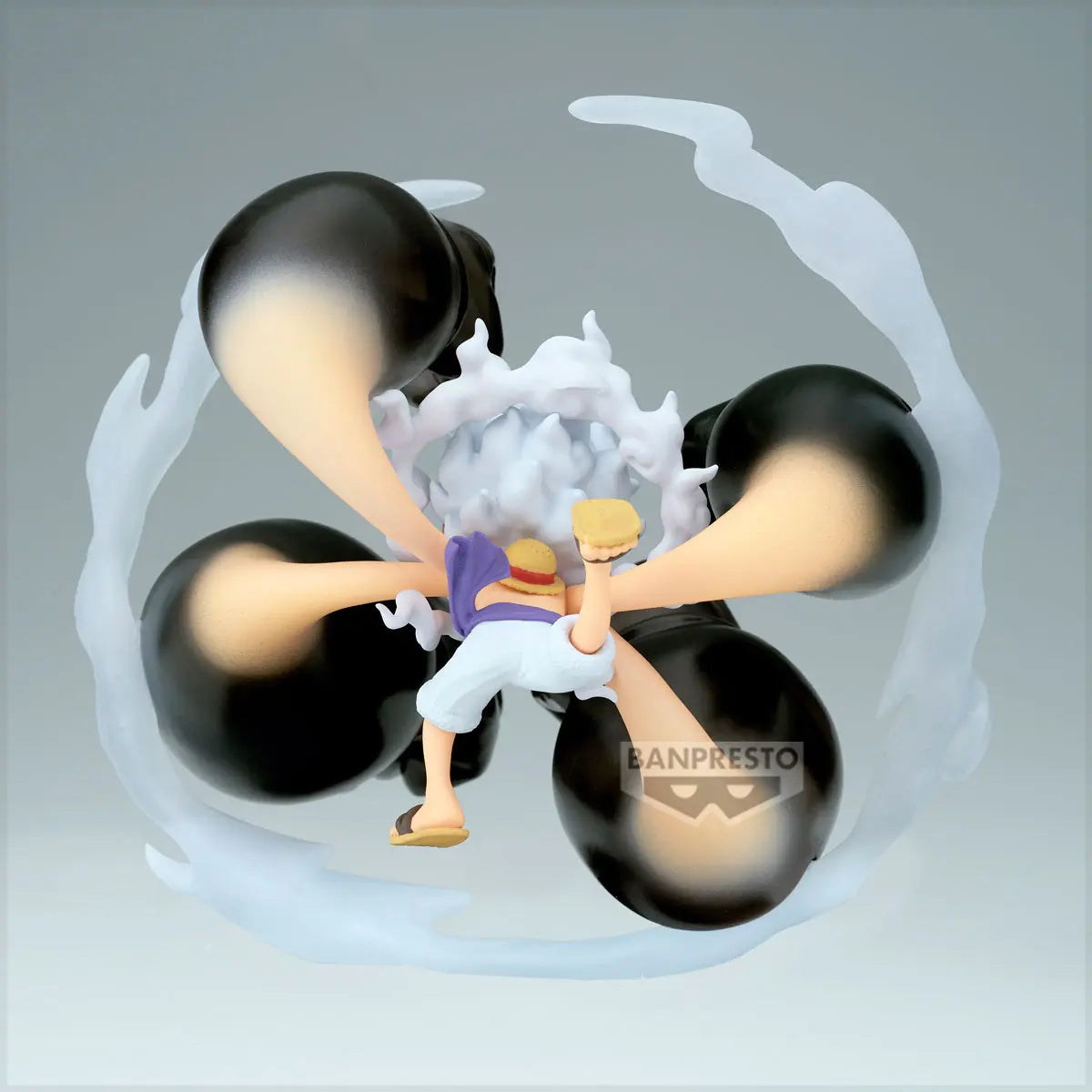 BANPRESTO - One Piece World Collectable Figure SPECIAL Monkey D. Luffy Gear 5 Rubber rubber white gun slamming (Licensed)