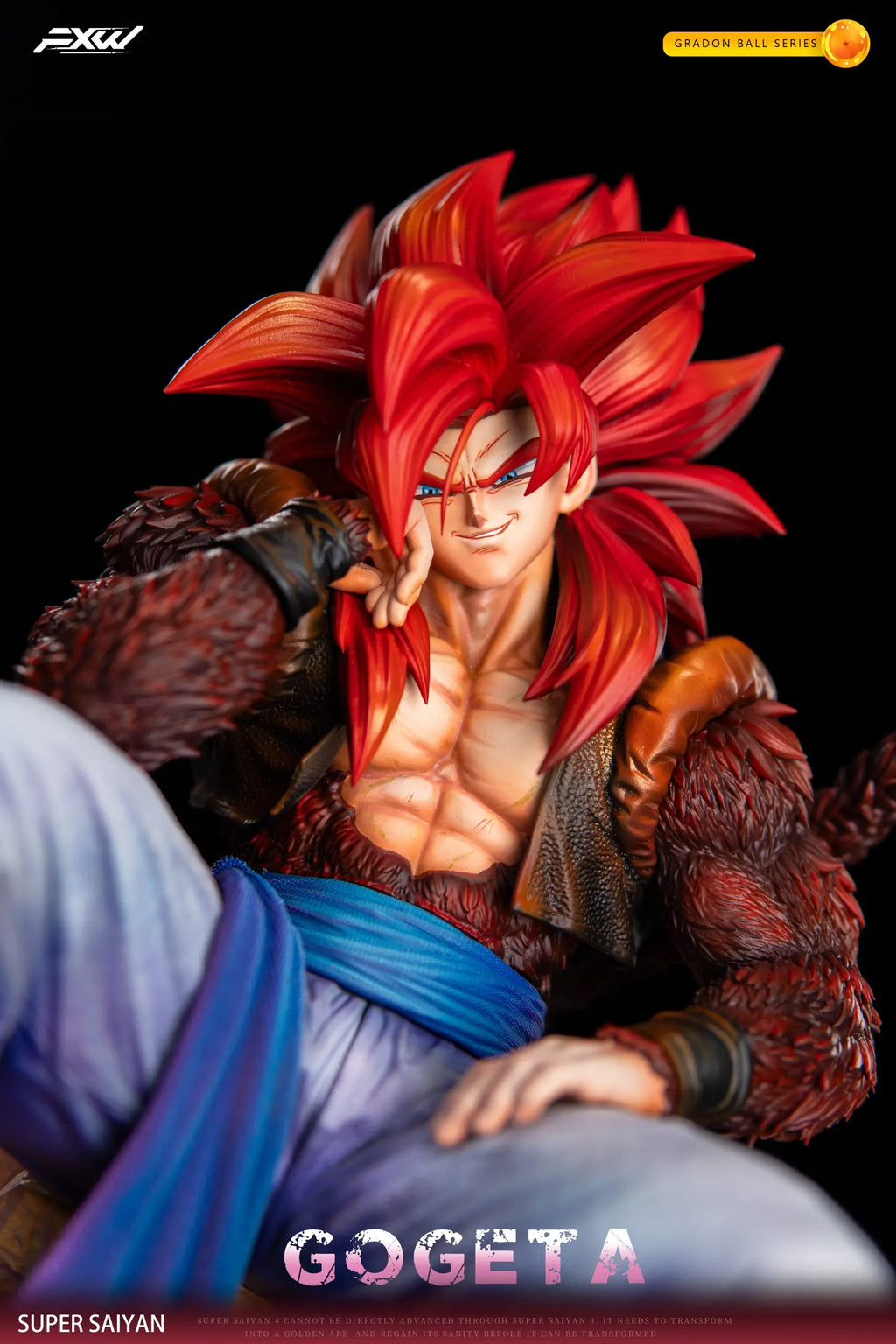 FXW Studio - Dragon Ball Super Saiyan 4 Gogeta