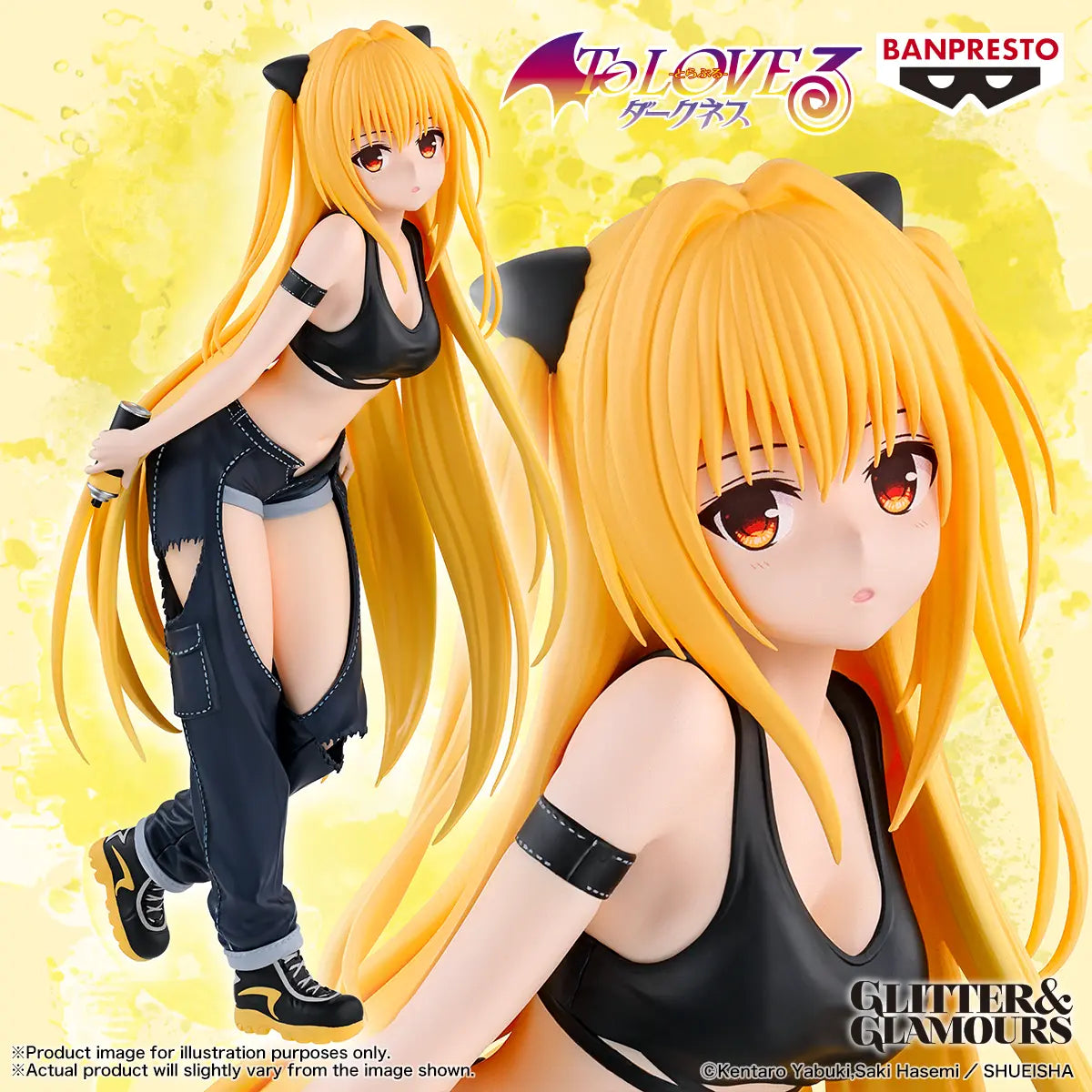 BANPRESTO - To LOVE-Ru Trouble: Darkness GLITTER & GLAMOURS Golden Darkness Street ver. (Licensed)