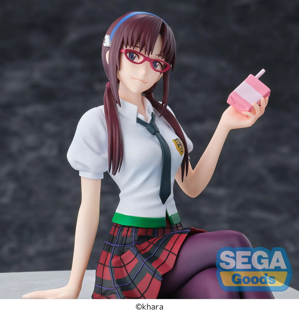 SEGA - Evangelion: New Theatrical Edition PM Perching Figure Mari Makinami Illustrious (Licensed)