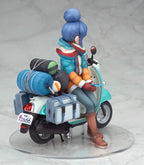 Alter - Yuru Camp Rin Shima with Scooter 1/10 Complete Figure (Licensed)
