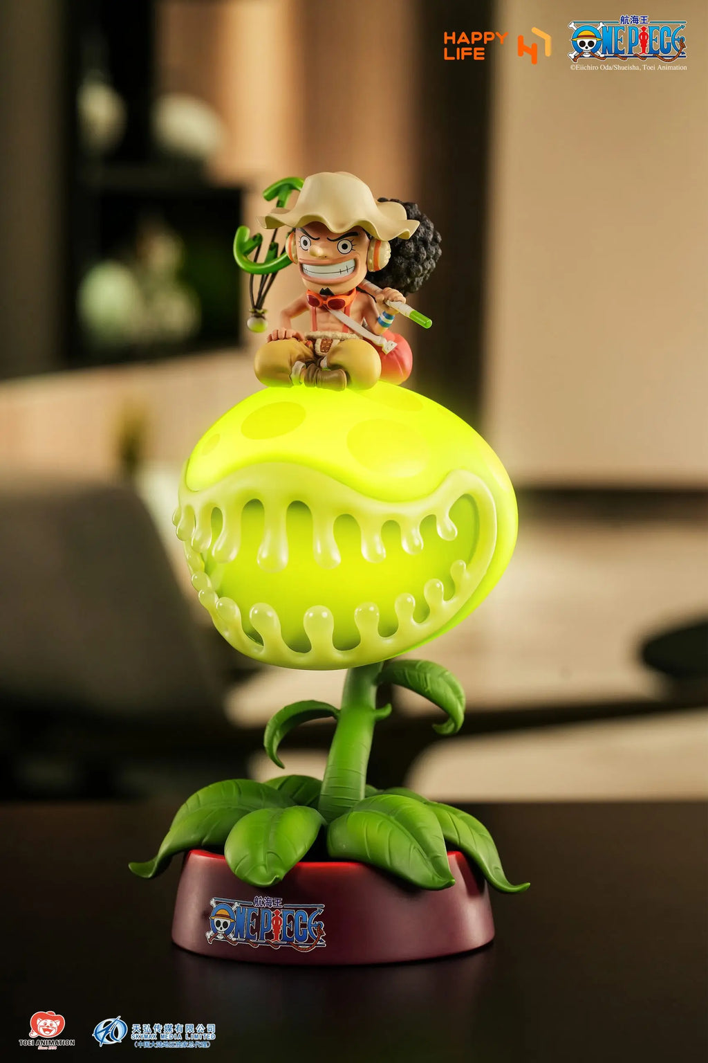 HAPPY LIFE Studio - Pinchable Usopp Touch Night Light (Licensed)