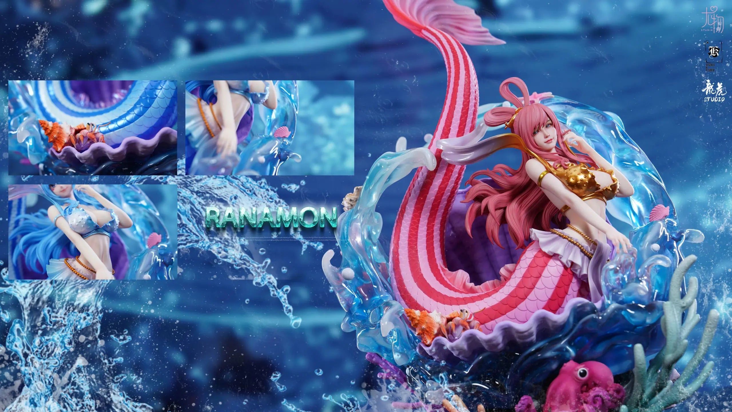 You Wu Studio X Spades K Studio X Long Hu Studio - Ancient Weapon Shirahoshi One Piece