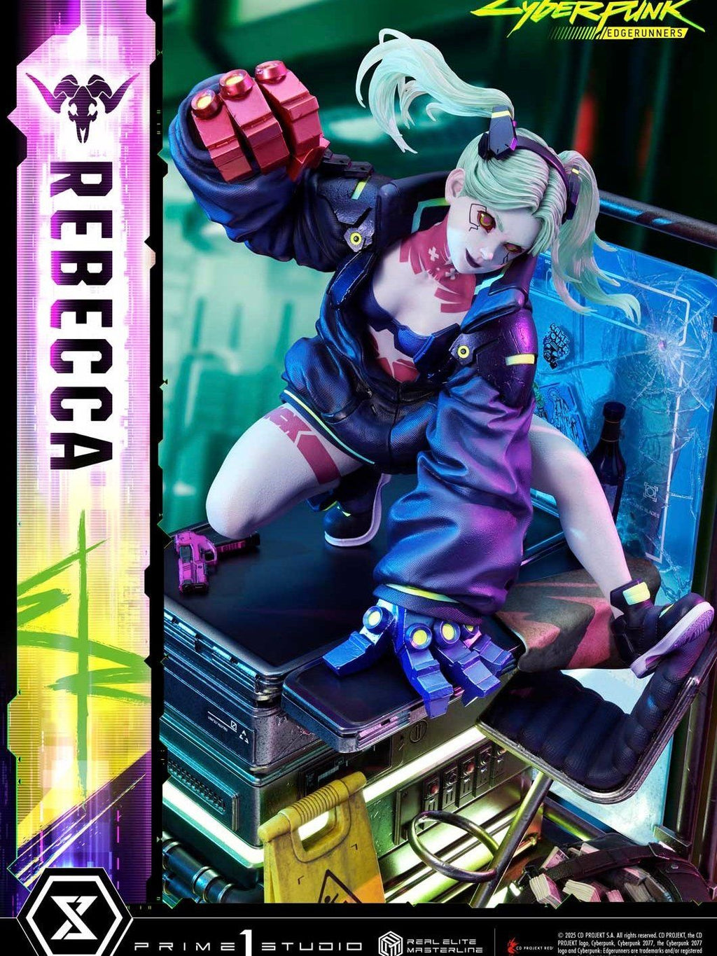 Prime 1 Studio - Real Elite Masterline Cyberpunk: Edgerunners Rebecca REMCP-03 REMCP-03DX REMCP-03DXS (Licensed)