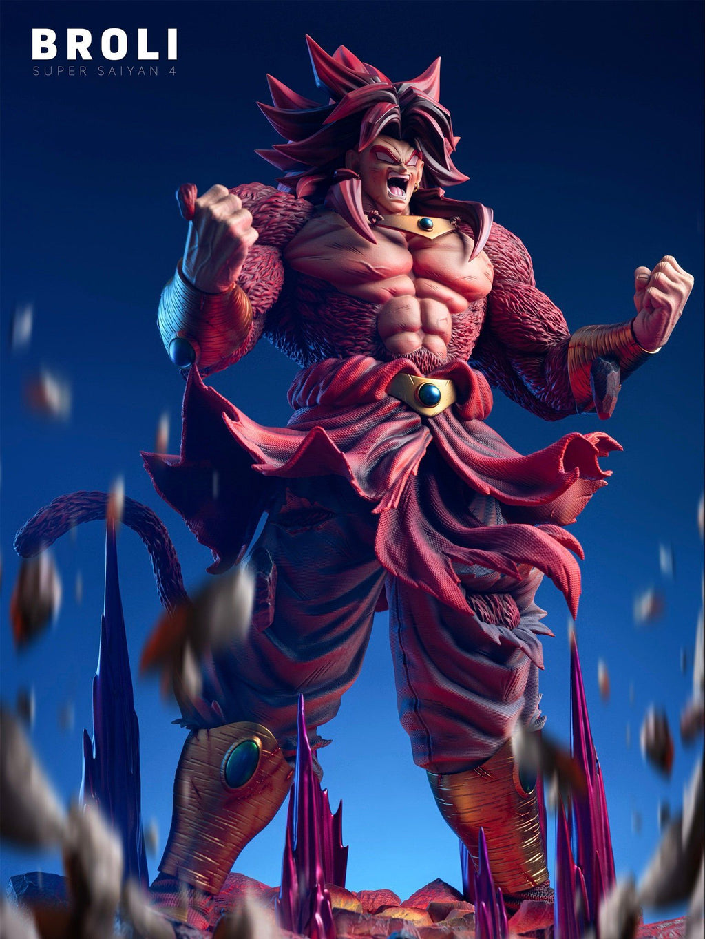 DARK EYES Studio - Dragon Ball Super Saiyan 4 Broly