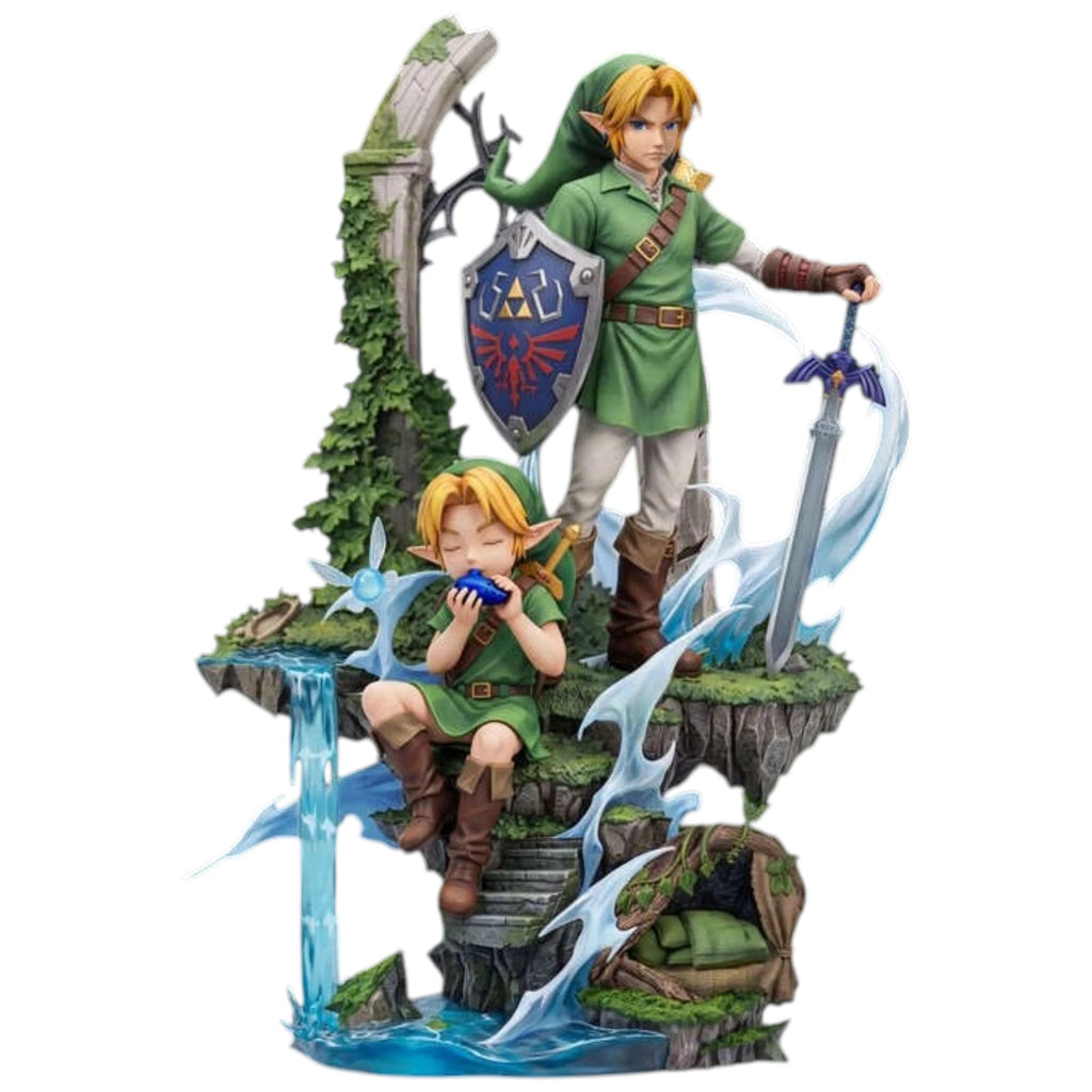Link The Legend of Zelda figura resina
