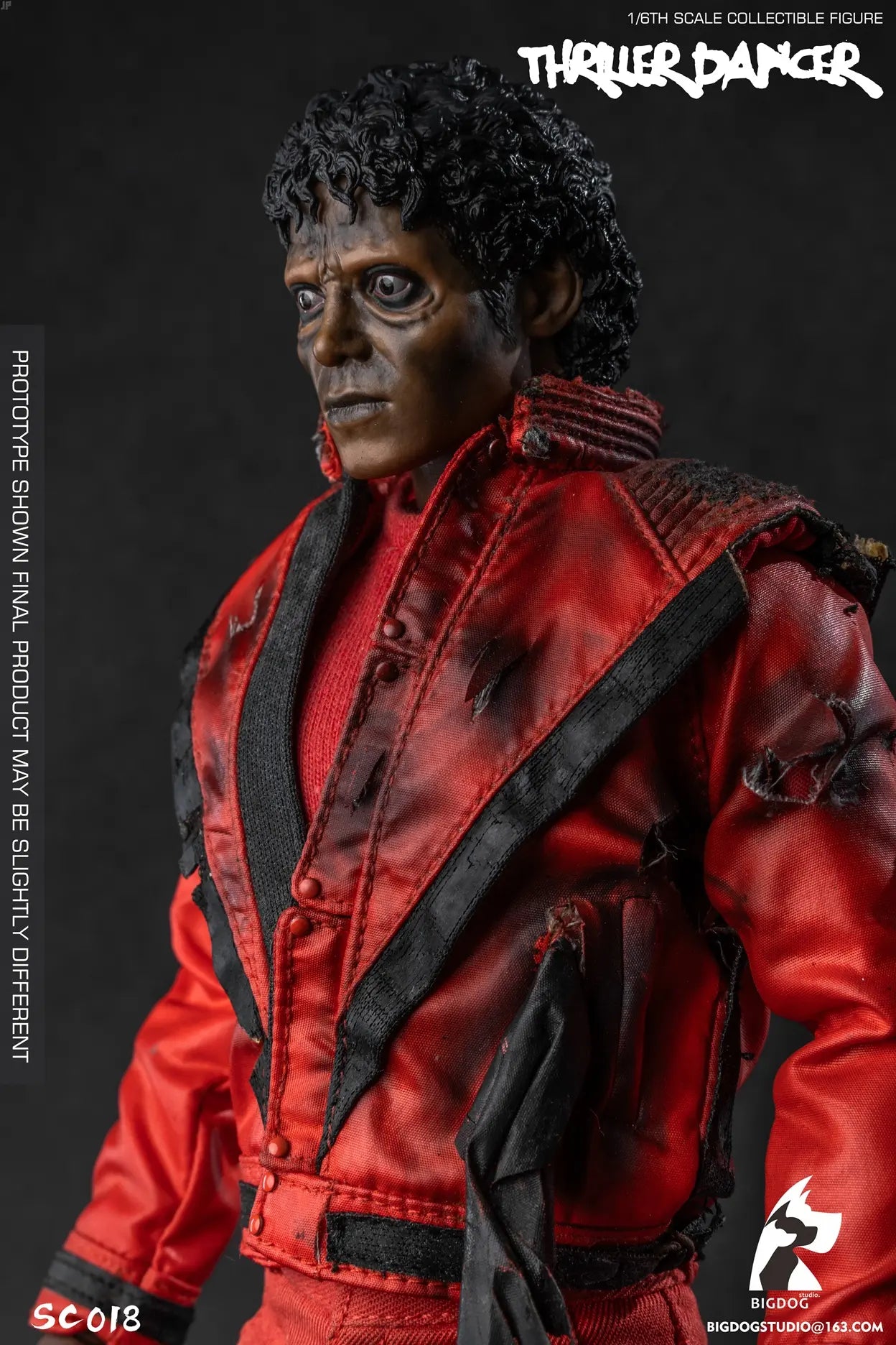 BIGDOG Studio - Michael JacksonThriller dancer Single version 1/6 Mobile Collection Soldier NOSC018 NOSC019