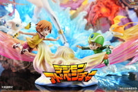 Super Hero Studio X Flash Art Studio X Fantasy Zone Maker - Angewomon X Angemon Digimon