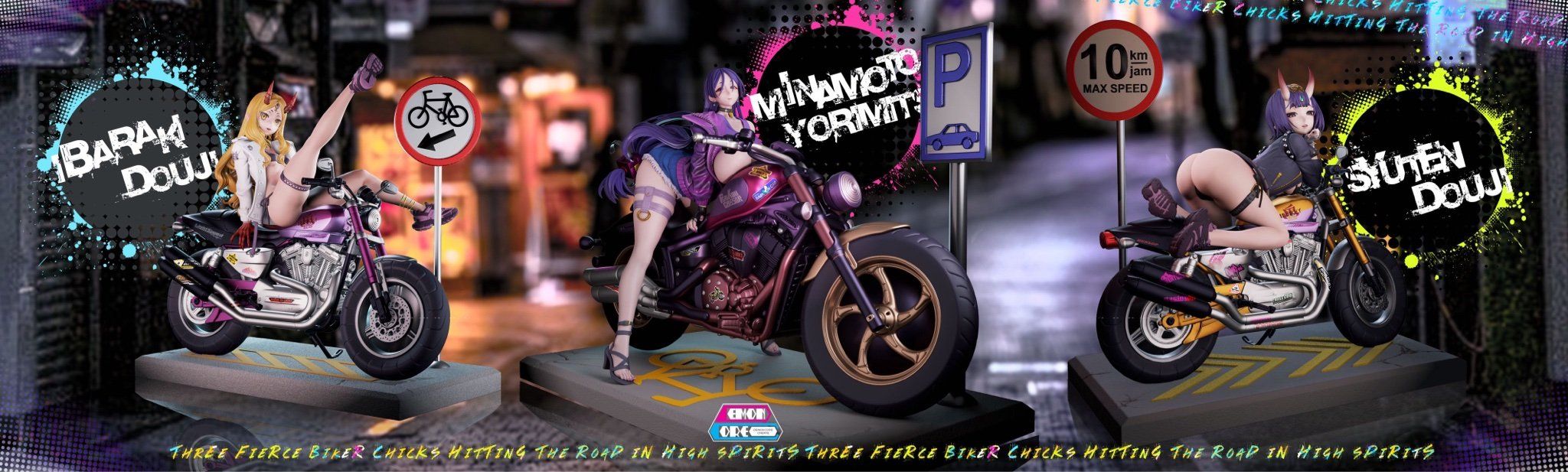 Demon Core Studio - Fate Motorcycle Trio