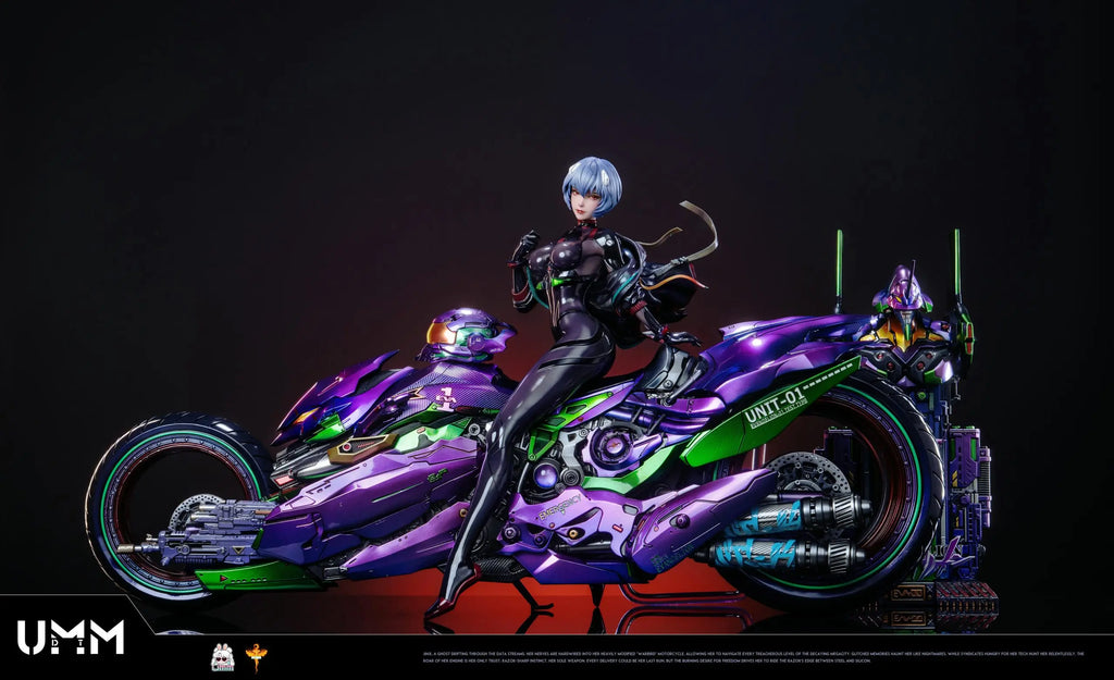 DT Studio - Neon Genesis Evangelion Ayanami Rei sci-fi motorcycle