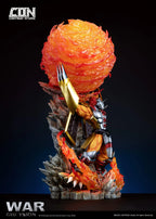 CONTINUE Studio - Digimon Light Sculpture Scene Series #1 War Greymon Gaia Energy Cannon