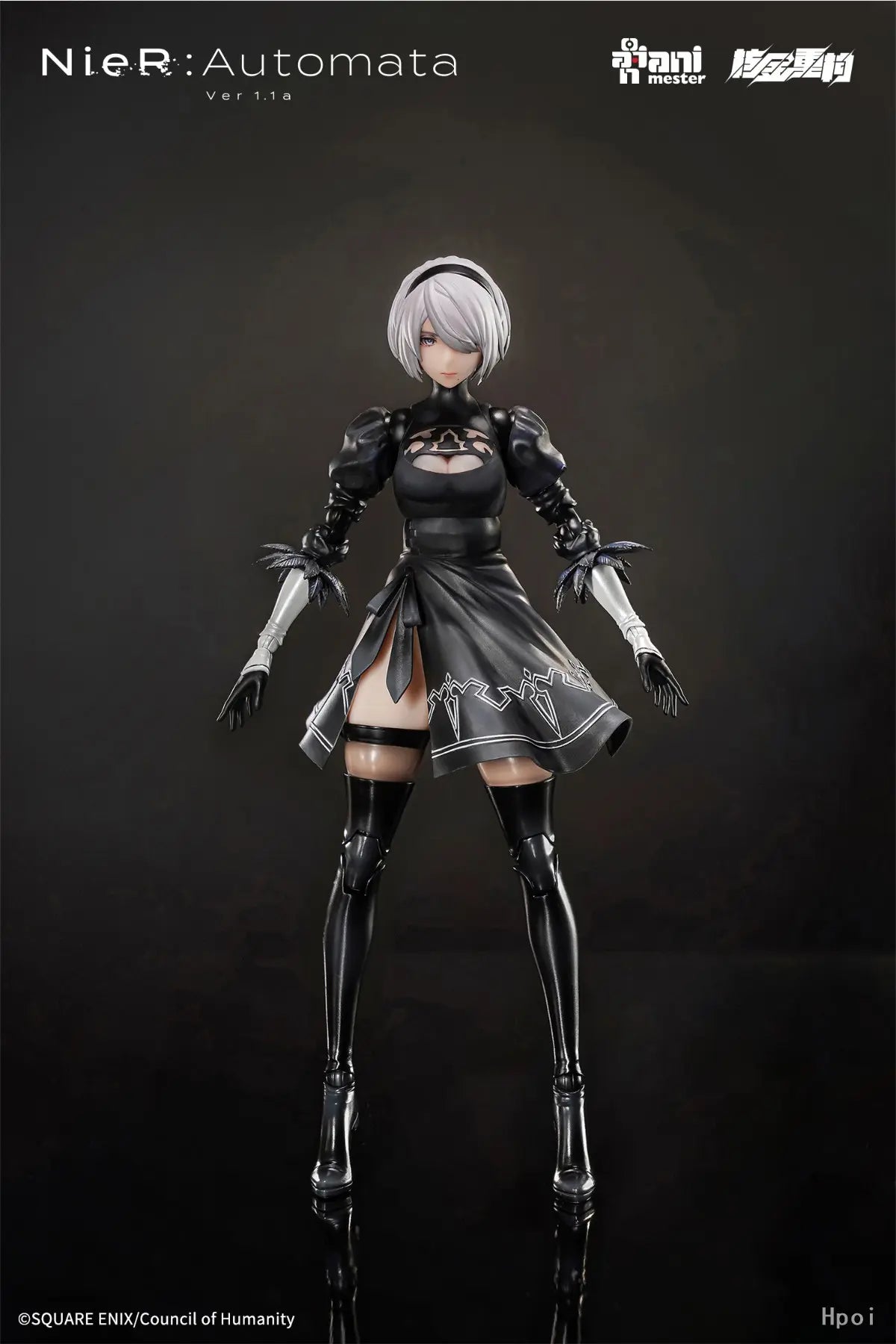 AniMester X Nuclear Gold Reconstruction - YoRHa No.2 Type B - 1/9 Scale Action Figure (Licensed)