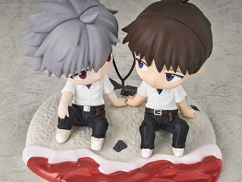 GSAS X GSC - Mini Memory Rebuild of Evangelion Shinji Ikari & Kaworu Nagisa Complete Figure (Licensed)
