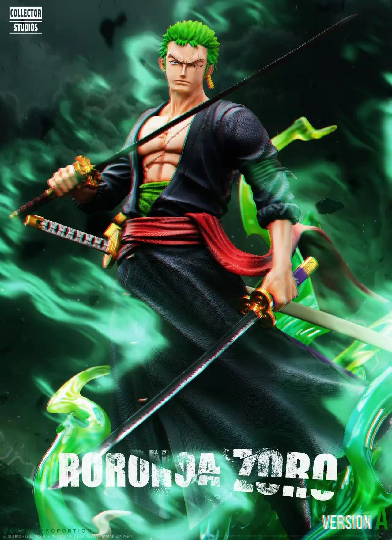 COLLECTOR Studio - Wano Country Onigashima Zoro One Piece