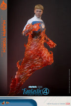HOTTOYS - The Fantastic Four: First Steps 1/6 Scale Human Torch Collectible Figure (Licensed)