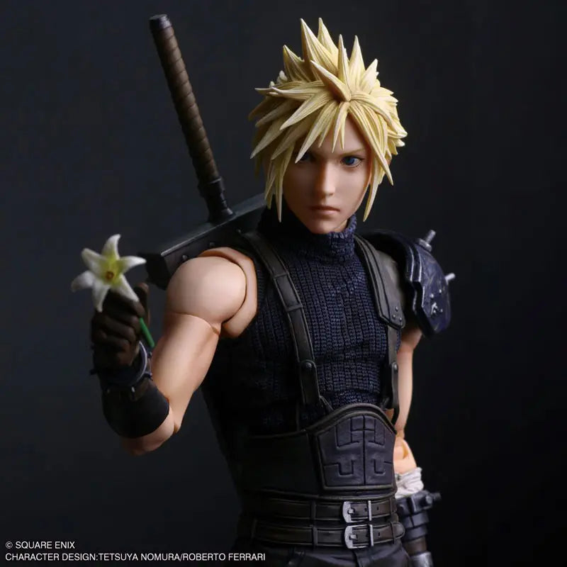 SQUARE ENIX Studio - Final Fantasy VII Rebirth PLAY ARTS Shin Cloud Strife (Licensed)