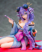 KADOKAWA - "Neptunia x SENRAN KAGURA: Ninja Wars" Purple Heart / Black Heart Kimono Ver. Dual Figure Set 1/7 Complete Figure (Licensed)
