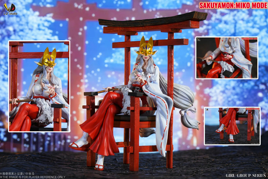 LD Studio - Digimon Series #6 Sakuyamon & Kuzuhamon Miko Mode