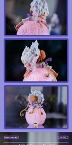 HAPPY LIFE Studio - One Piece Devil Fruit Series LUFFY Gear5 Voice-Activated Night Lamp (Licensed)