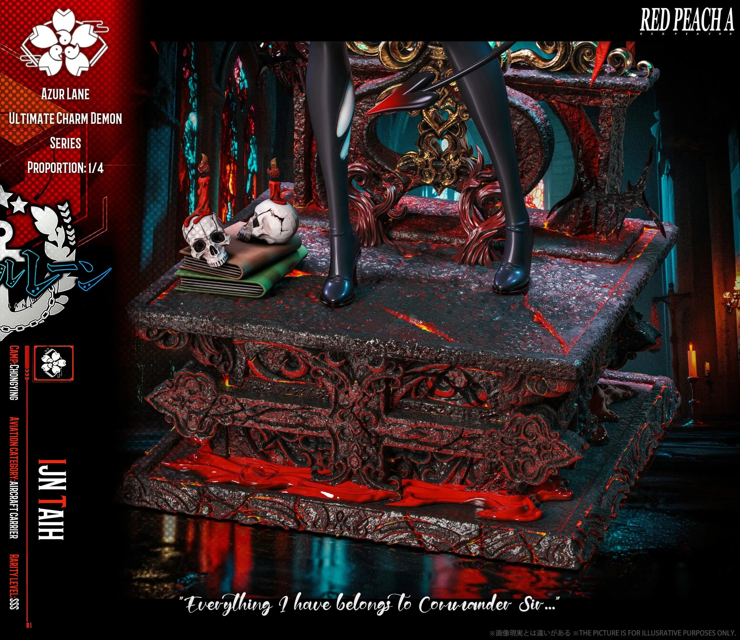 Red Peach A Studio - Azur Lane Succubus Taihou