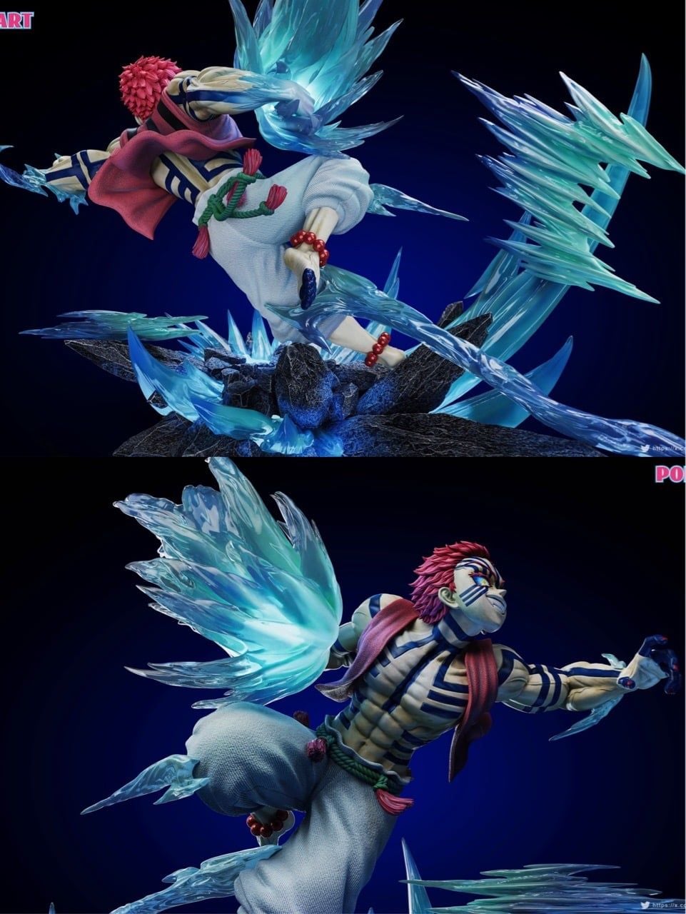 POP.ART Studio - Akaza Demon Slayer