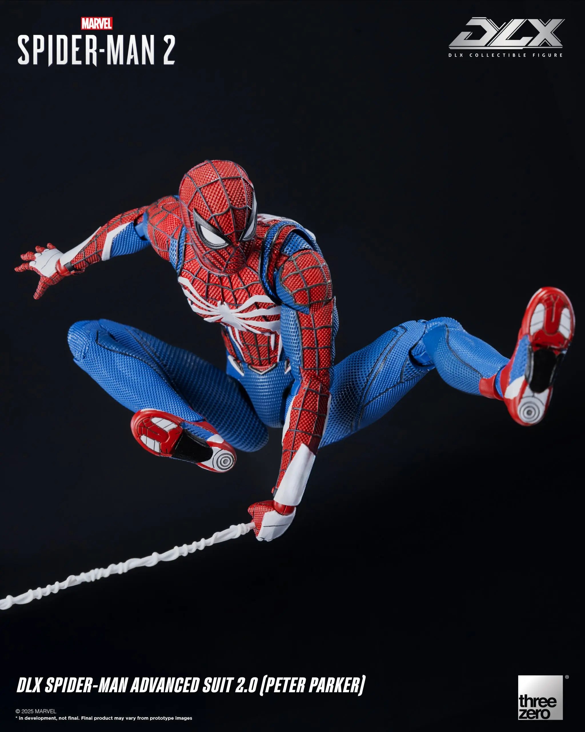 Threezero - Marvel’s Spider-Man 2 DLX Spider-Man Advanced Suit 2.0 (Peter Parker) (Licensed)