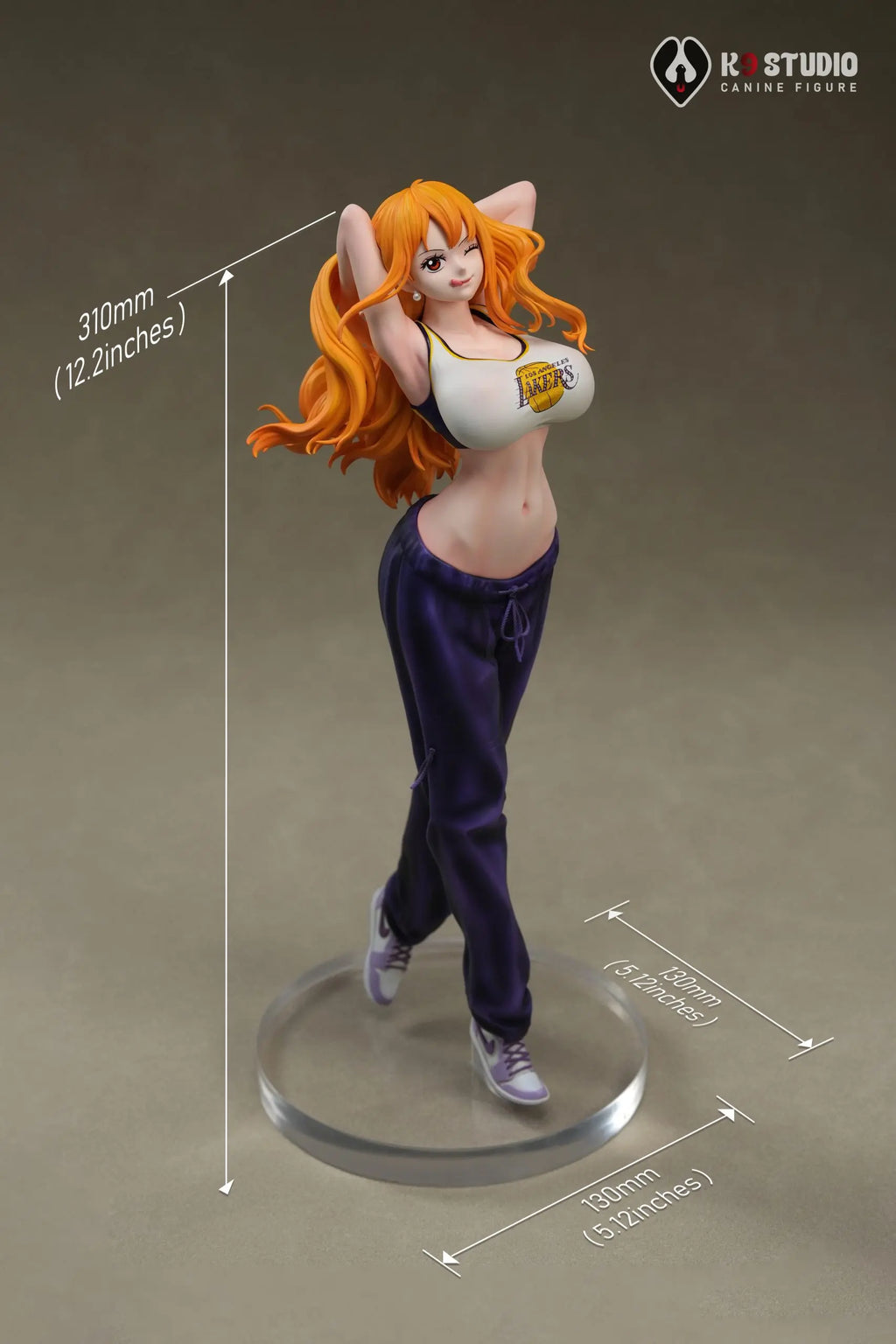 K9 Studio - One Piece Straw Hat Basketball Team 1/6 Nami Full-Body Statue