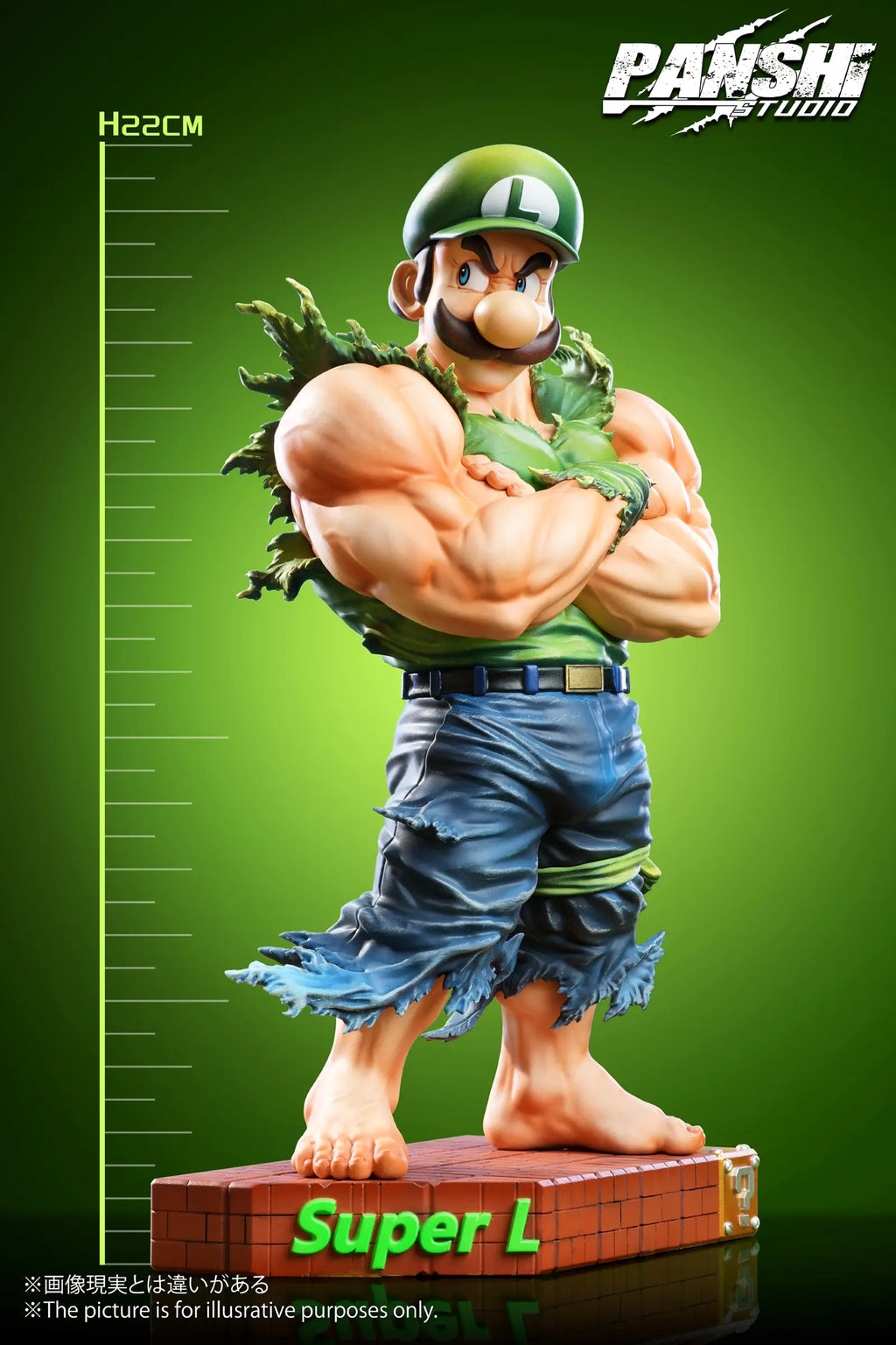 PAN SHI Studio - Super Mario Bros Mario & Luigi Muscle Brothers