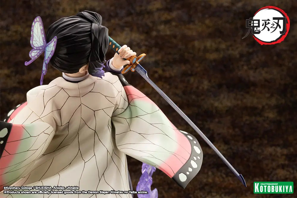 Kotobukiya - ARTFX J Demon Slayer: Kimetsu no Yaiba Shinobu Kocho 1/8 Complete Figure (Licensed)