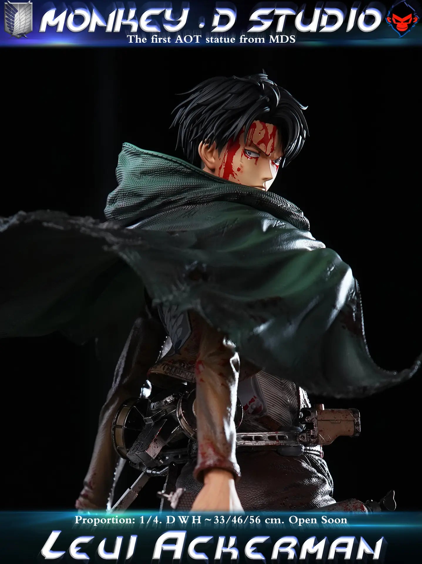 Monkey.D Studio - Attack On Titan Captain Levi