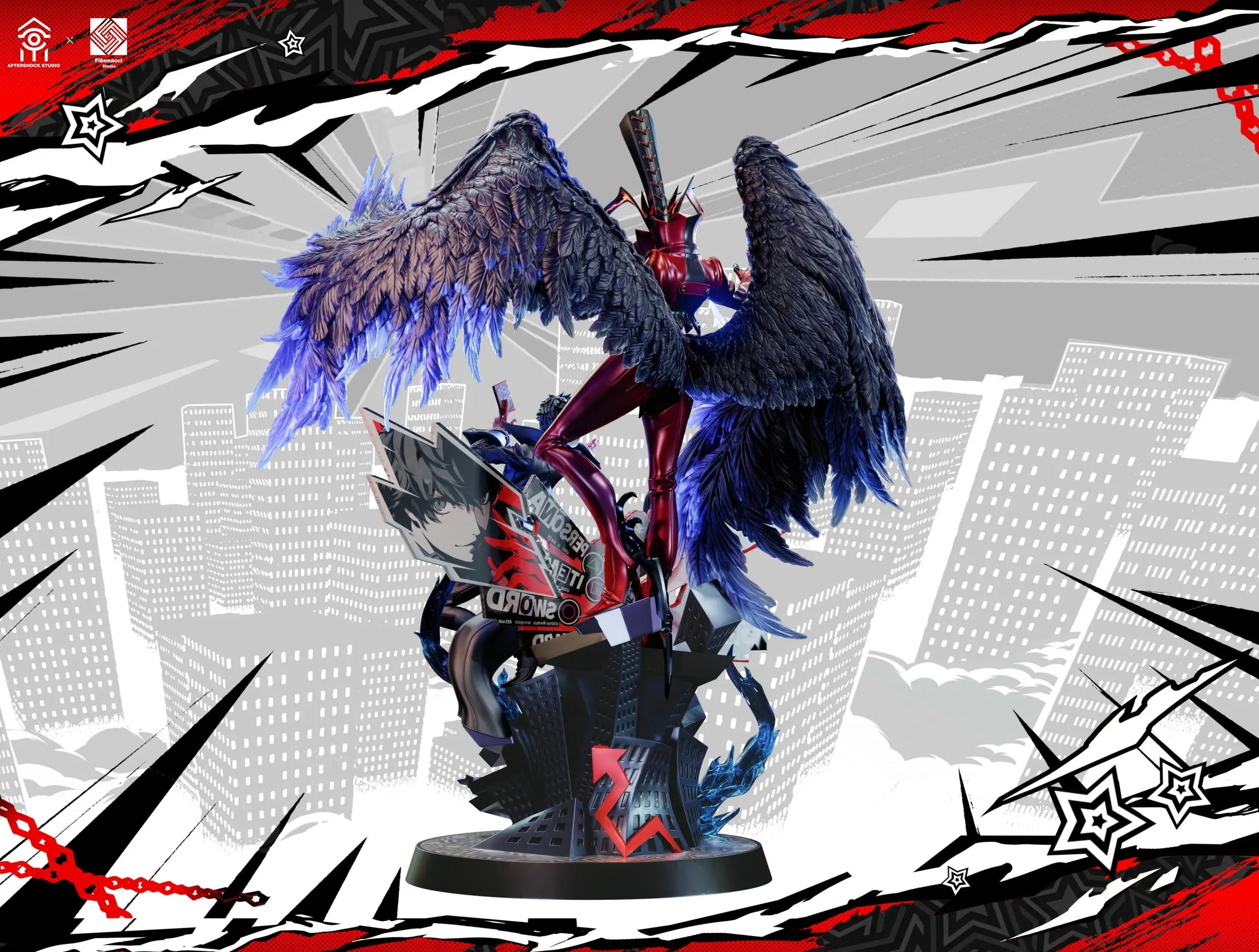Aftershock Studio & Fibonacci Studio - Persona 5 Royal Ren Amamiya Joker & Arsène