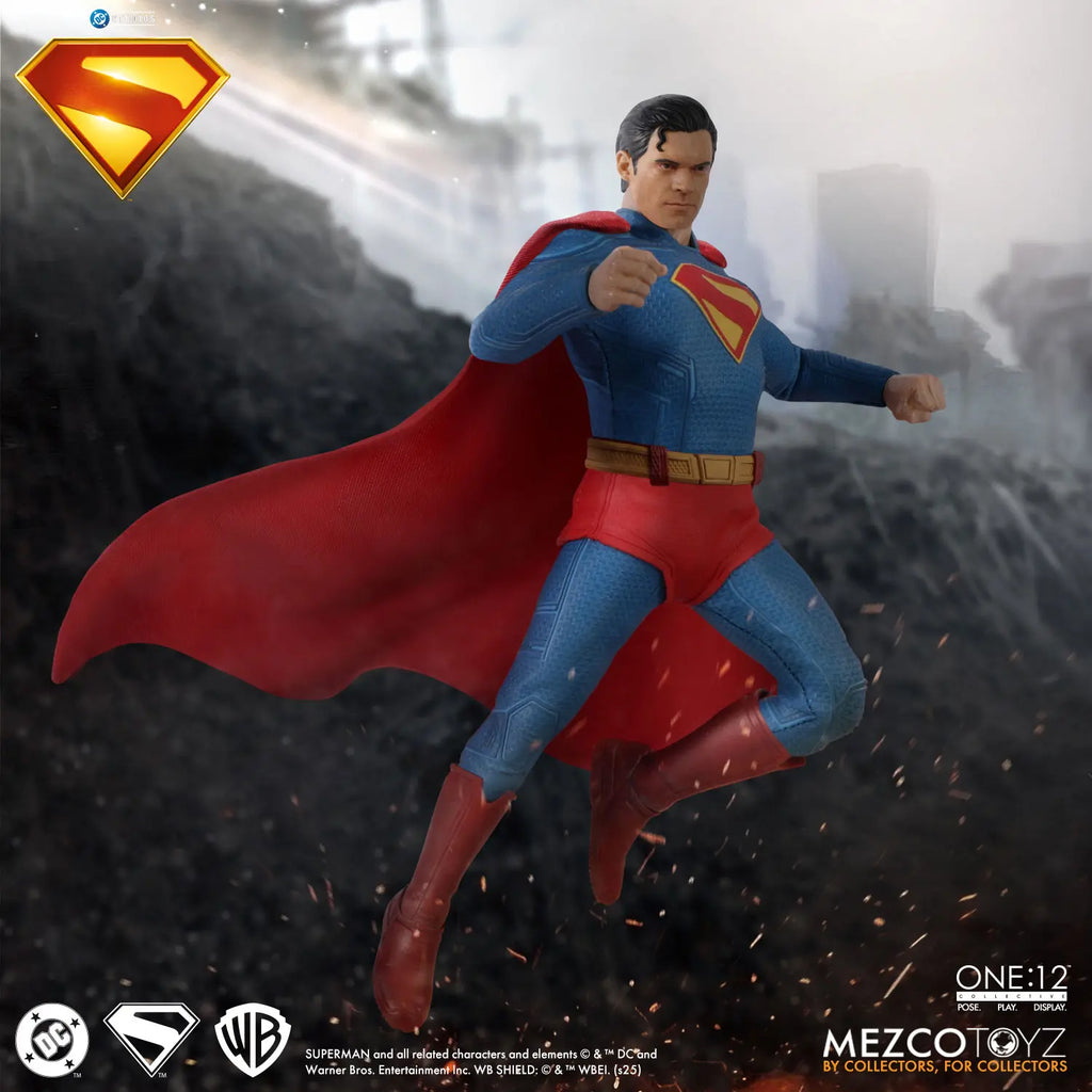 Mezco Studio - Superman (2025) One:12 Collective Superman Action Figure (Licensed)