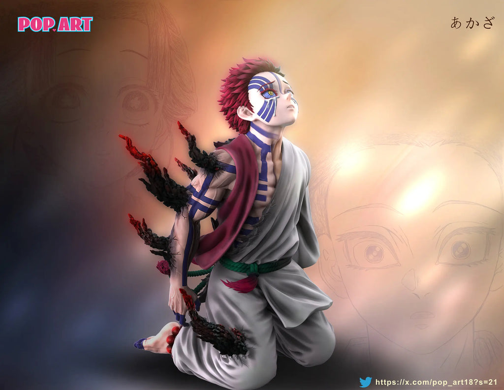 POP.ART Studio - Demon Slayer Akaza & Koyuki