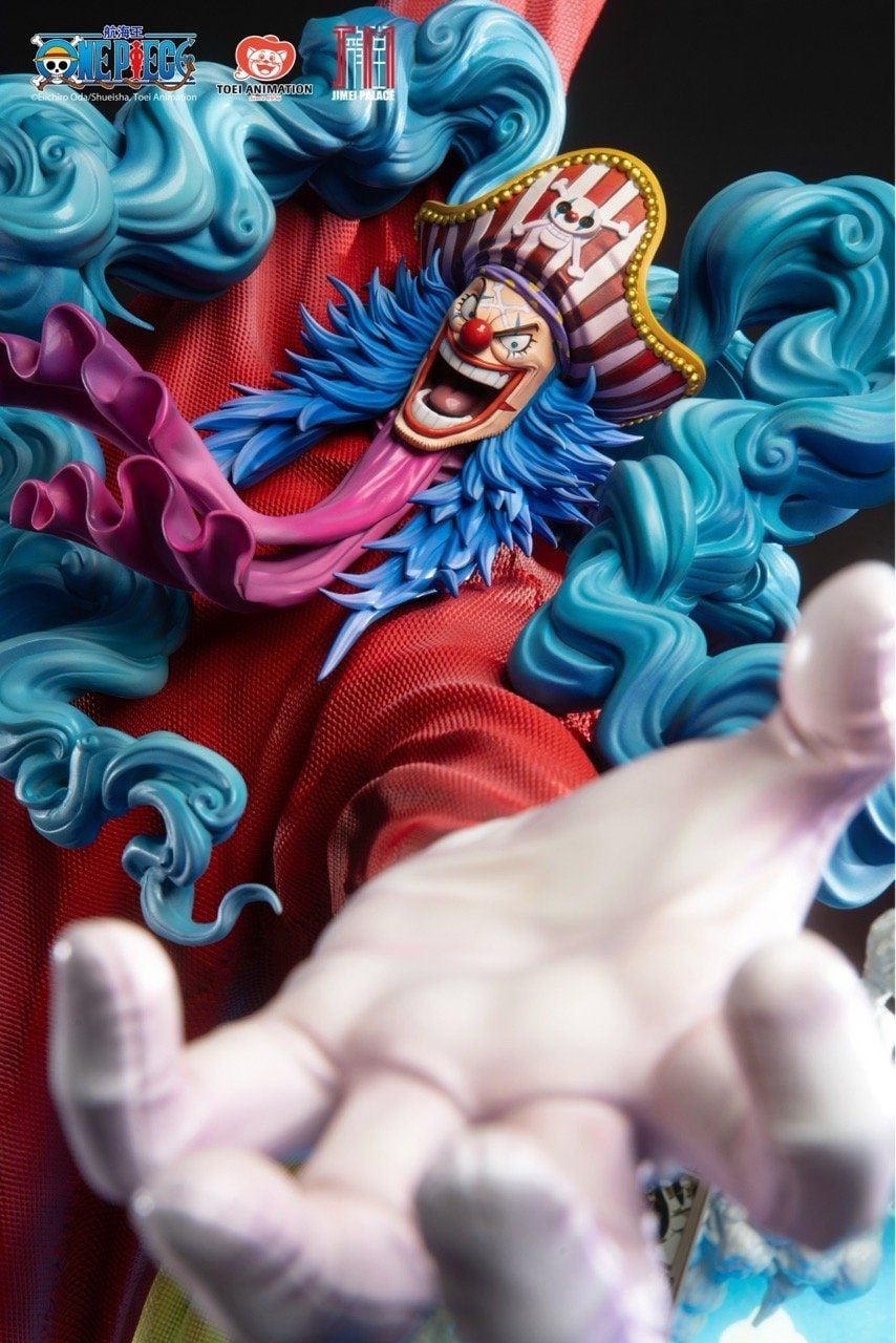 JIMEI PALACE Studio - ONE PIECE New Yonko BUGGY Limited Edition Statue (Licensed)