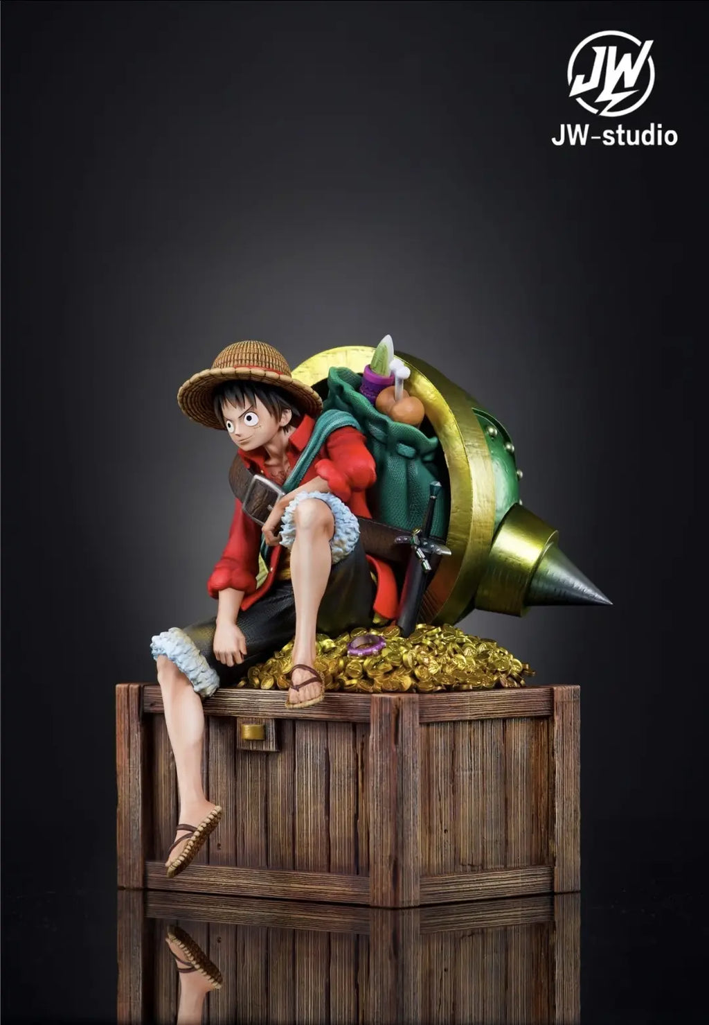Jw Studio - One Piece Straw Hat Pirates No. 2 Monkey D. Luffy