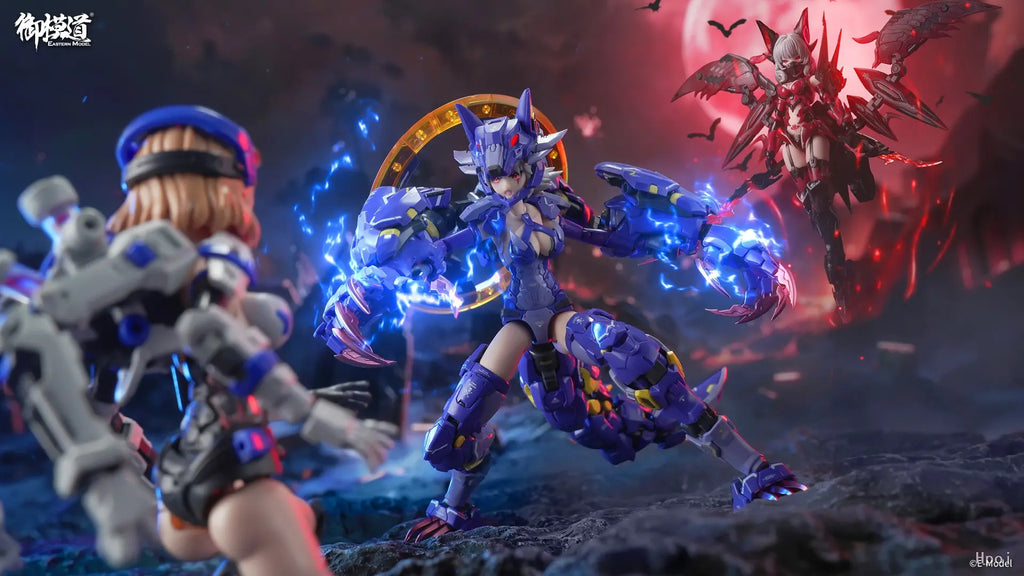 Yu Mo Dao Studio - Original Mecha Girl Series: Endless Dark Night Fenrir (Licensed)