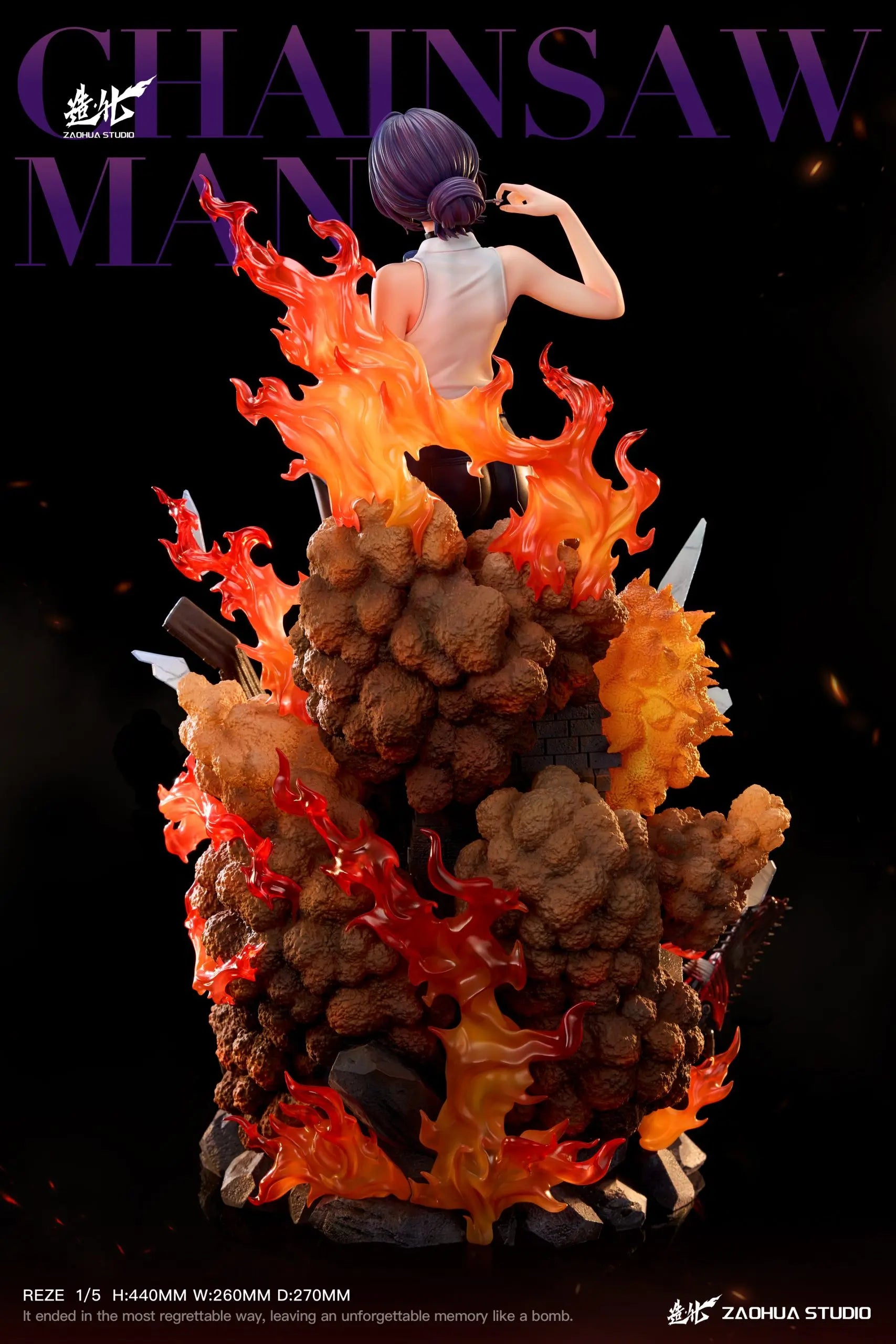 Zao Hua Studio - Reze X Bomb Demon Chainsaw Man