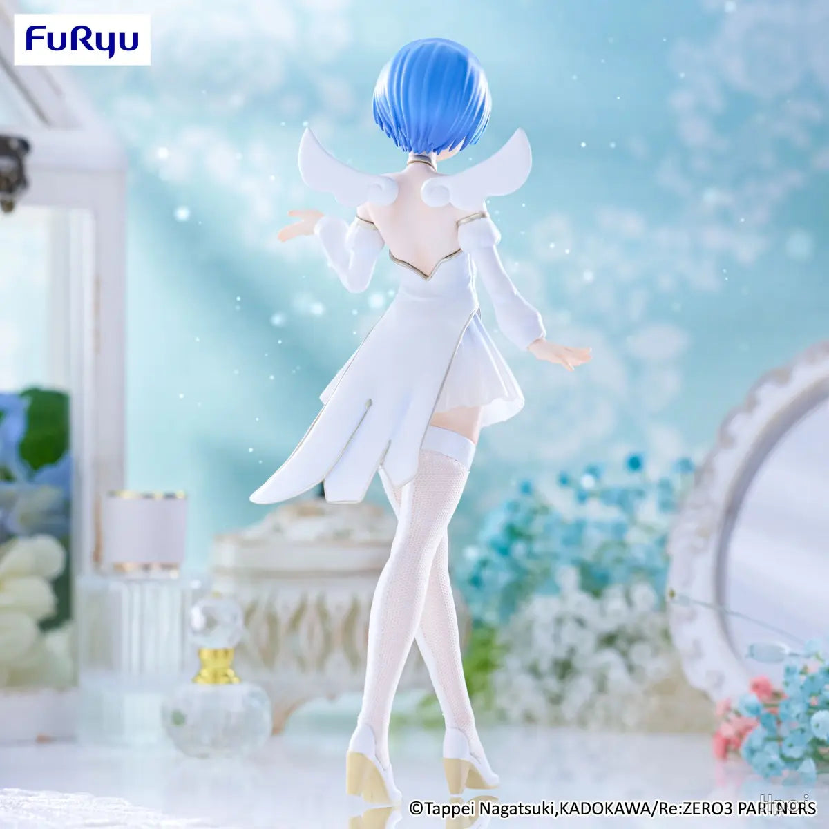 FURYU - Re:ZERO -Starting Life in Another World- BiCute Pure Figure Rem Little Wings (Licensed)