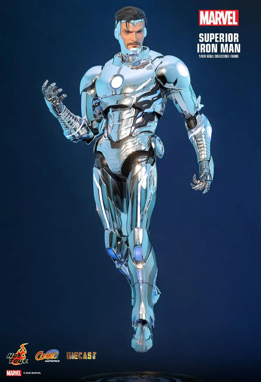 Hottoys - Marvel Comics Superior Iron Man 1/6th scale Collectible Figure CMS026D73 (Licensed)