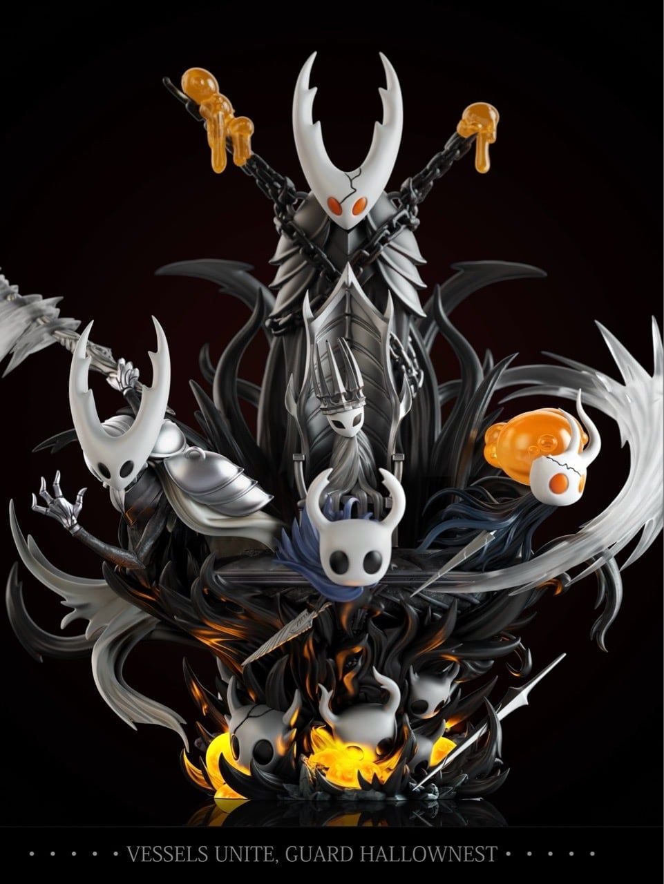 Stone Custom x Radiance Studio - Hallownest Vessel Group Hollow Knight